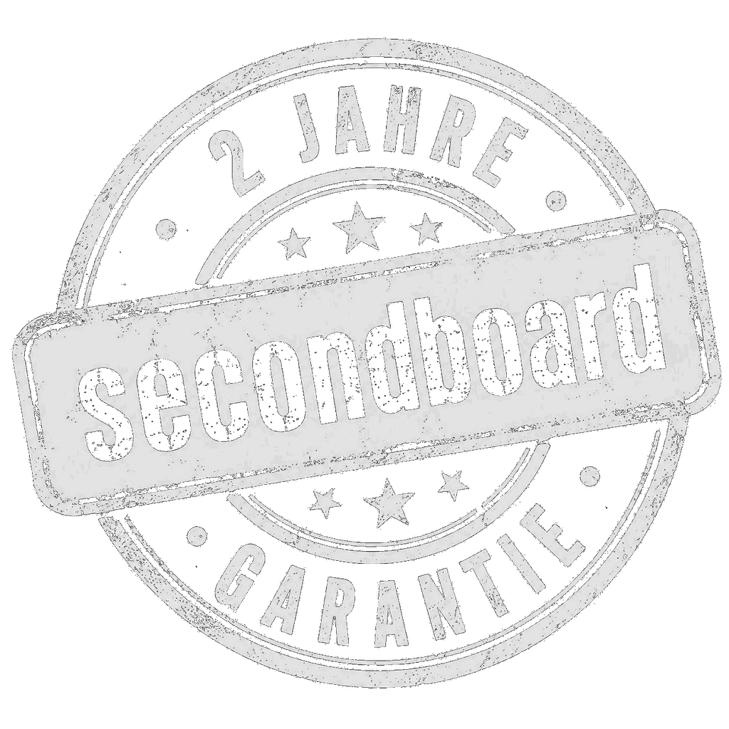 2 Jahre secondboard-Garantie